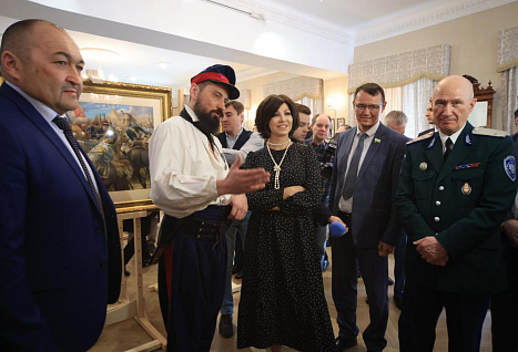 Выставка картин о героизме уральских казаков и башкир открылась в Челябинске