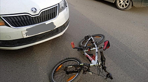 6-летнего велосипедиста сбили на пешеходном переходе в Челябинске