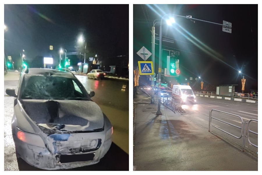 В Челябинске водитель иномарки переехал пешехода и сбежал*