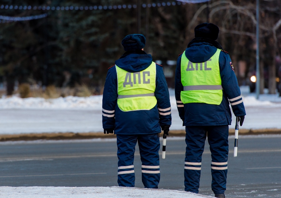 ГИБДД перешла на усиленный режим работы из-за морозов в Челябинской области*1