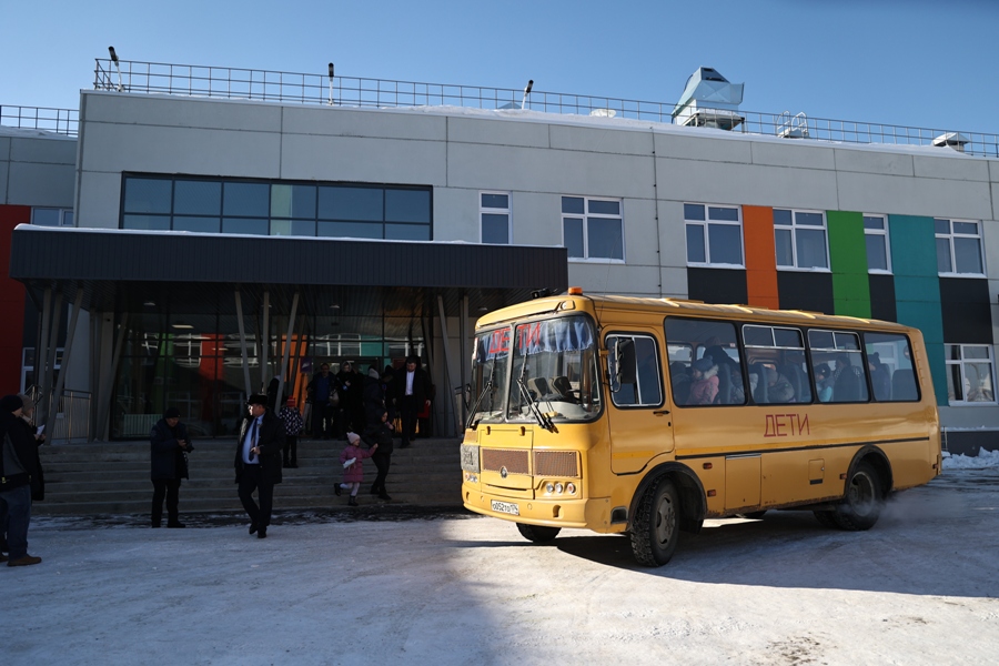 Современную школу на 250 учеников открыли в деревне Челябинской области*1