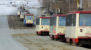 Трамвай и ПАЗ столкнулись в Челябинской области