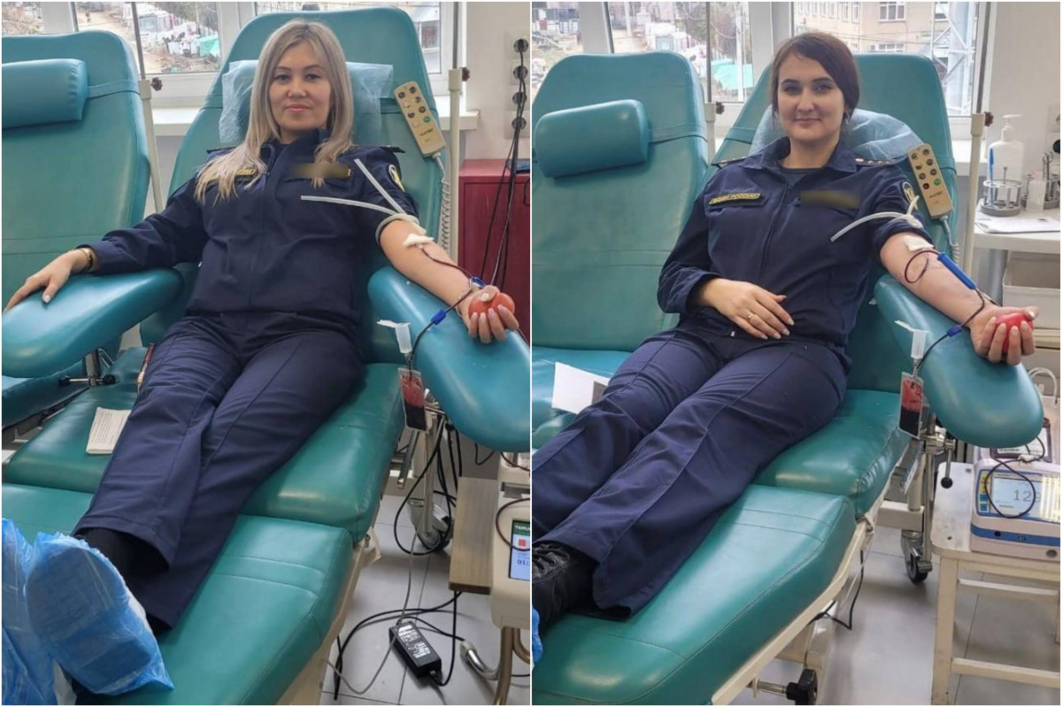 Сотрудники челябинской колонии поделились кровью в День народного единства*