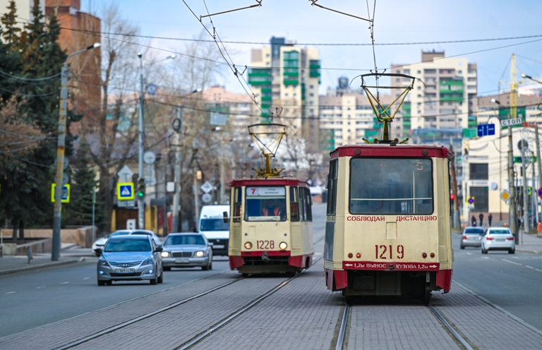В Челябинске обособят трамвайное движение от автомобильного*1