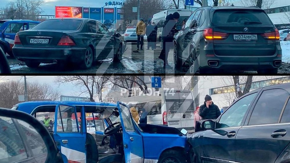 Водитель ВАЗа устроил массовое ДТП в Челябинске