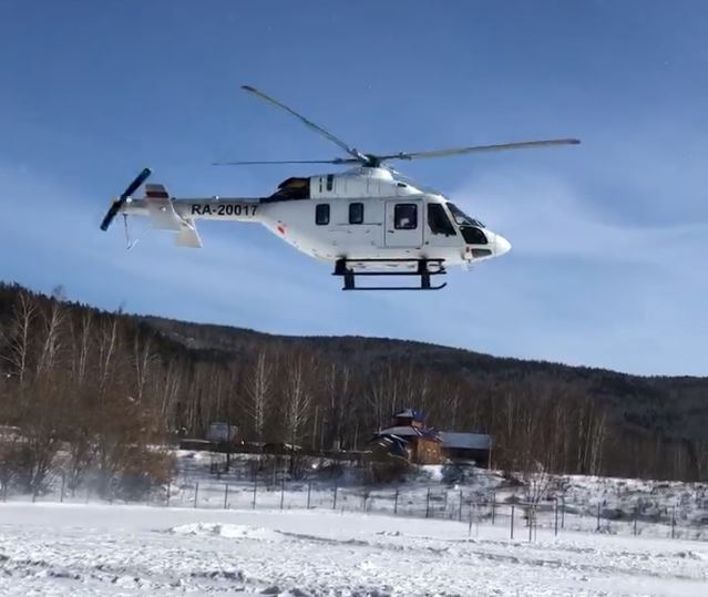Младенца с пневмонией госпитализировали в Челябинск вертолётом