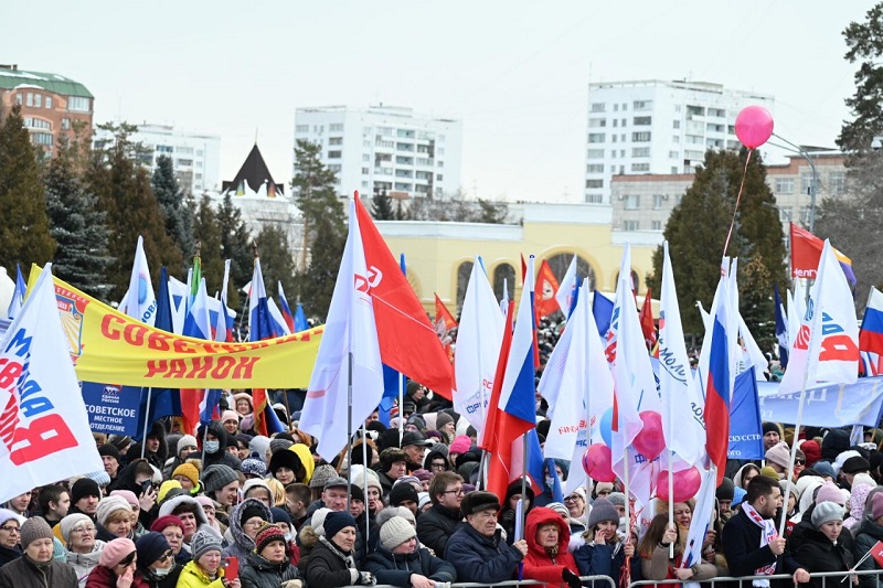 В Челябинске семь тысяч человек посетили концерт «Крымская весна»*1