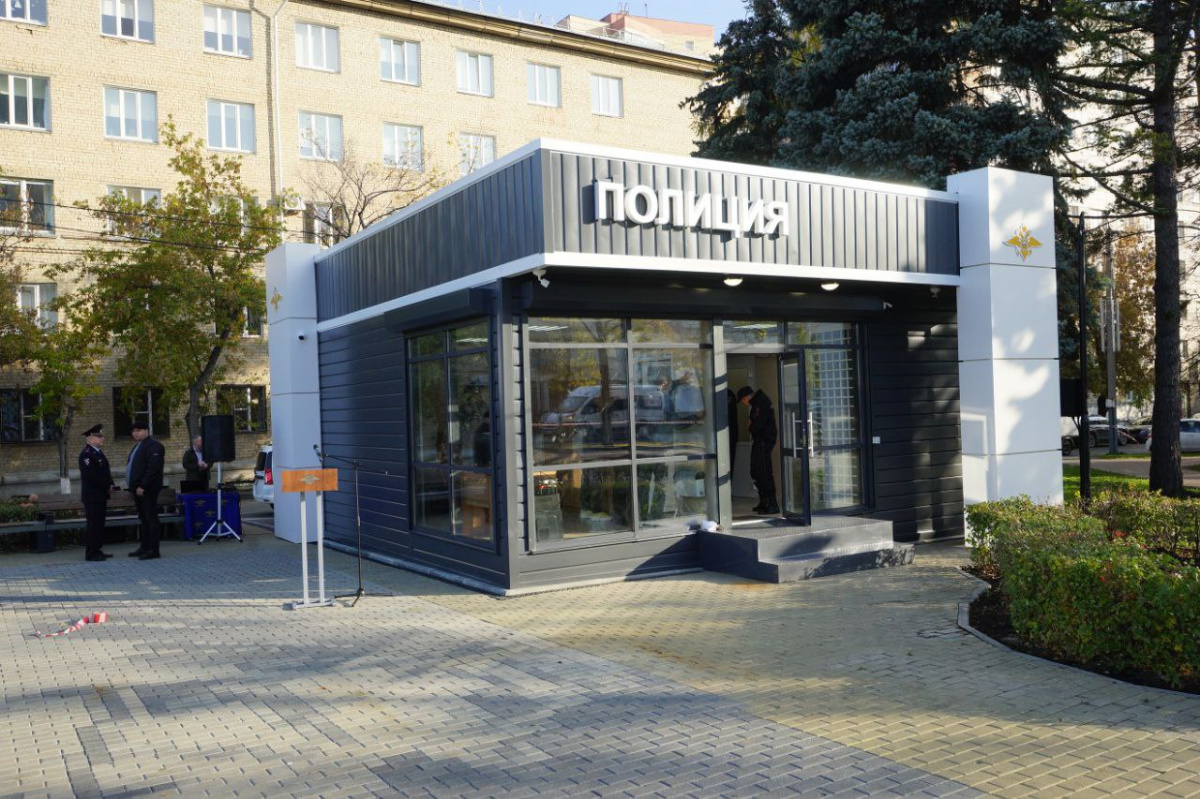 В челябинском поселке Западный открыли новый пункт полиции*1