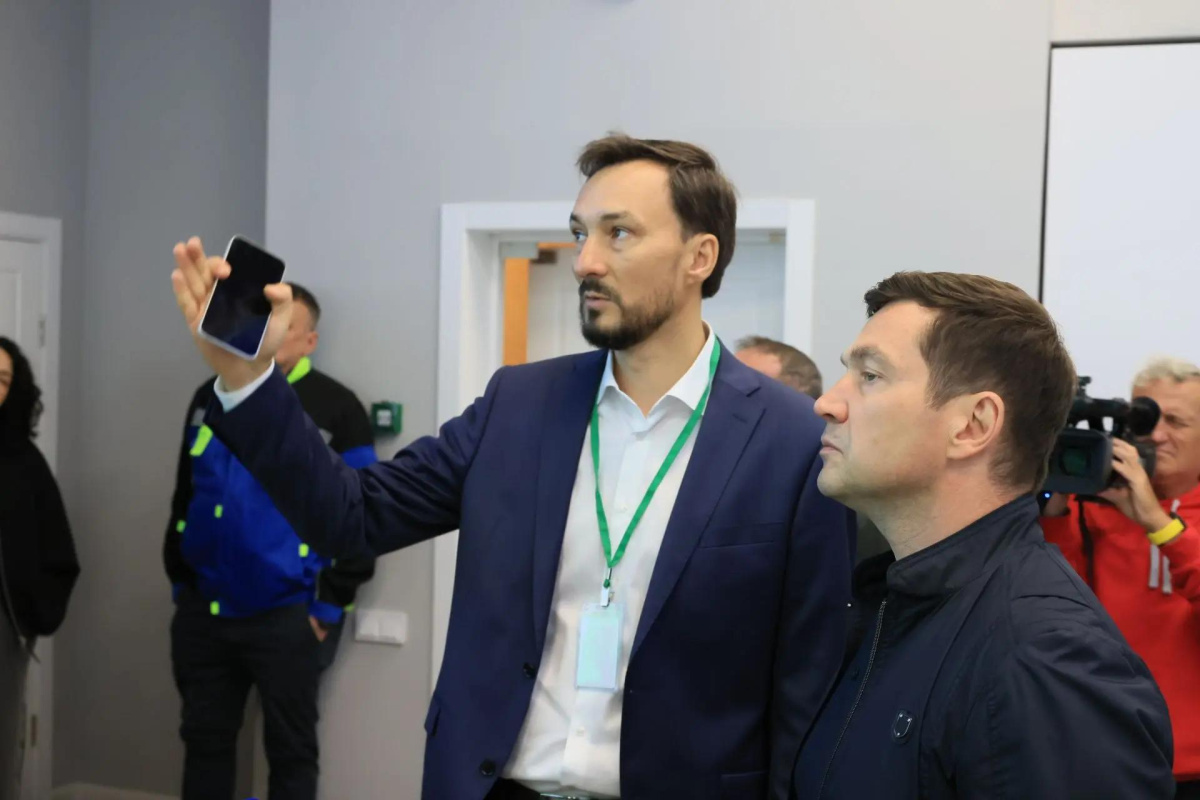 Алексей Лошкин проверил работу «технического сердца» системы теплоснабжения *