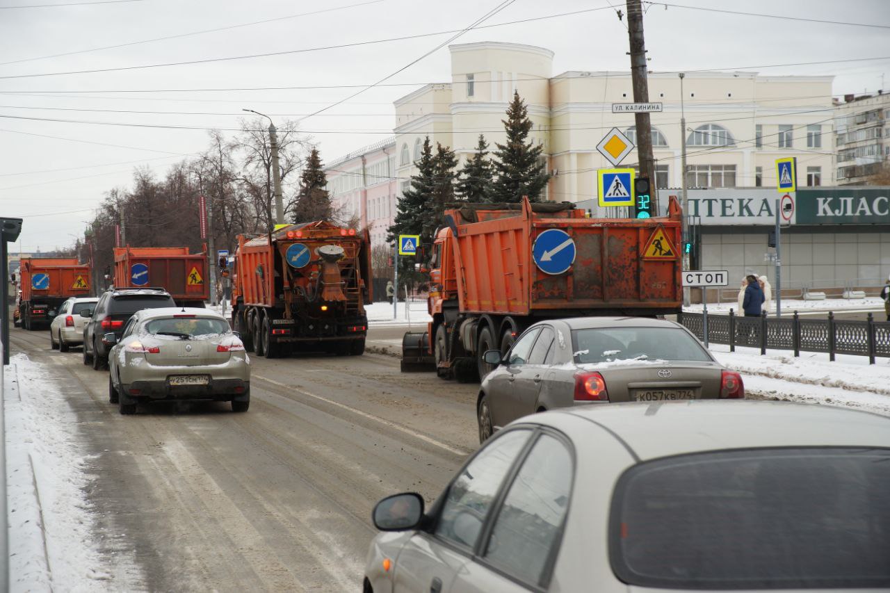 Заметное потепление пришло в Челябинскую область вместе со снегопадами*1