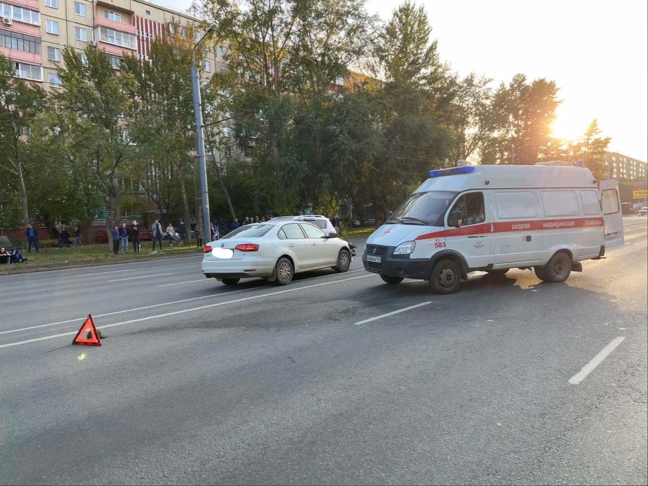 В Челябинске на широкой дороге погиб пешеход