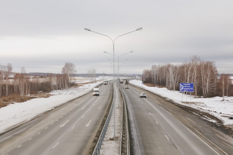 В Челябинской области за сезон обновили более 70 км федеральных трасс