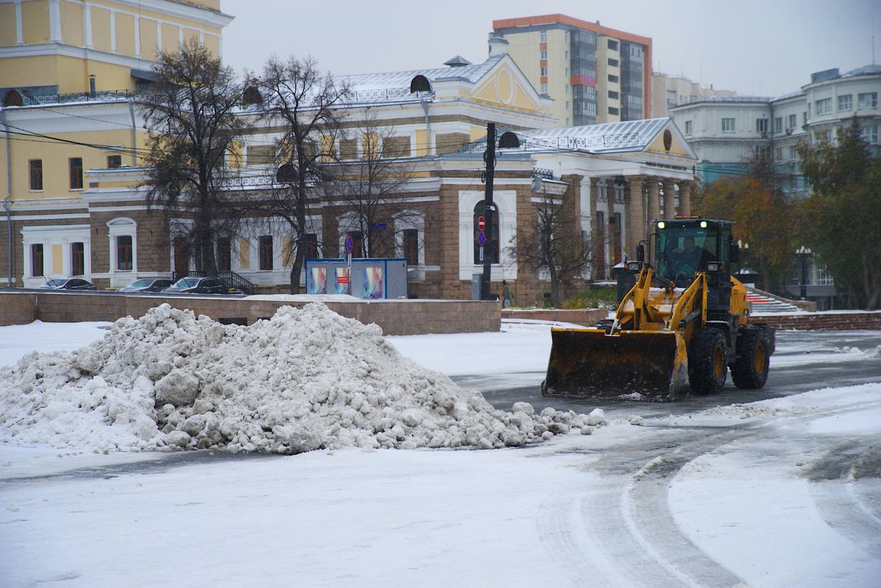 Мэрия: с улиц Челябинска вывезли 2760 кубометров снега*1