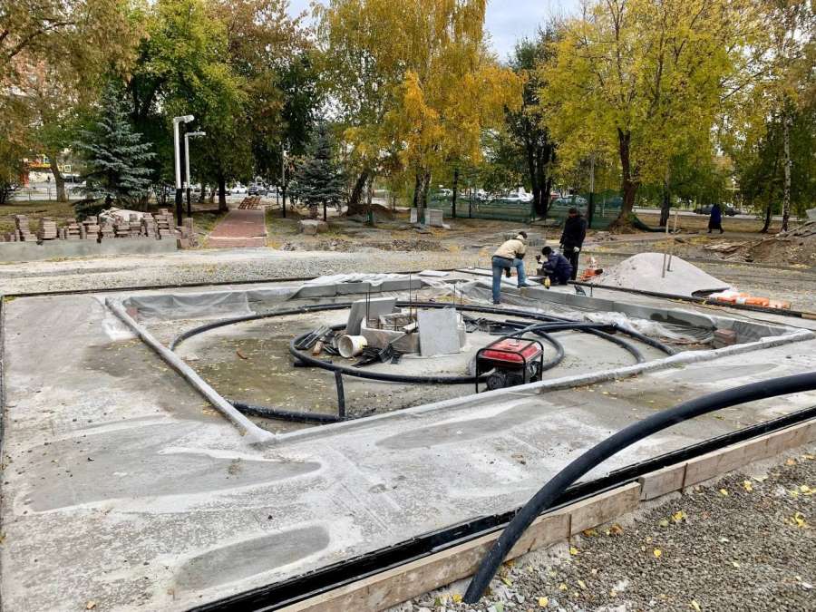 В Челябинске появится новый благоустроенный сквер с модным фонтаном