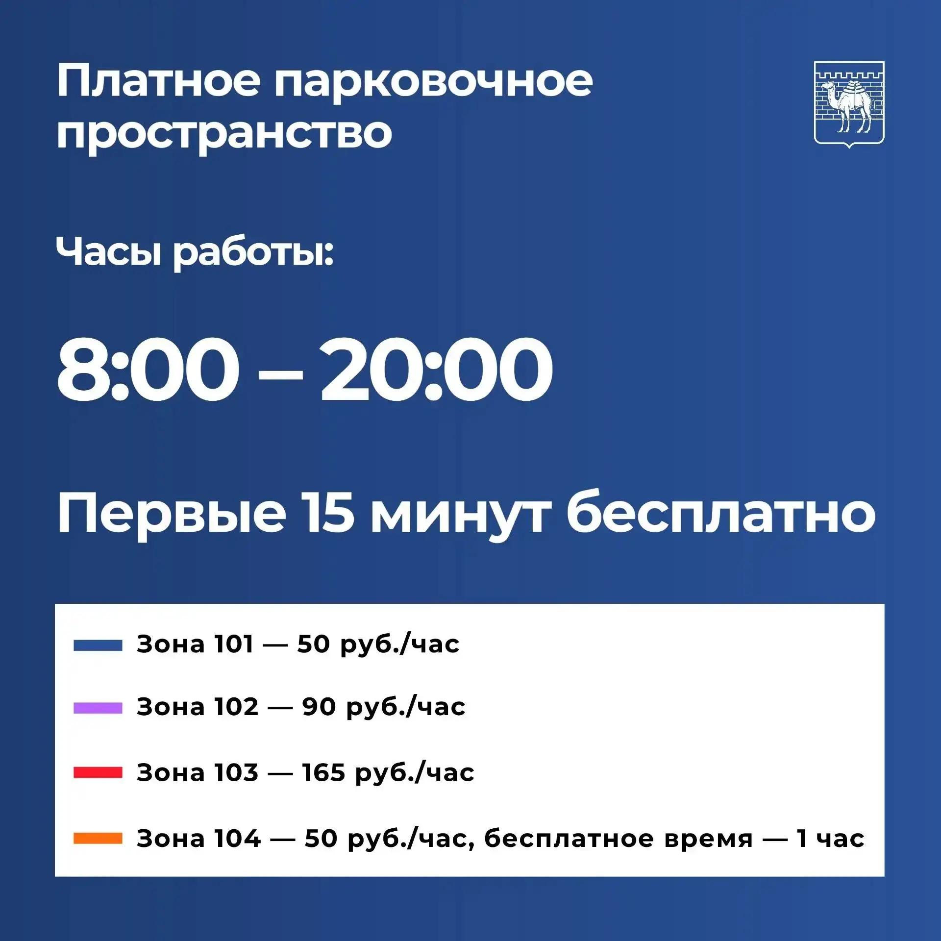 Челябинцам назвали дату, когда включат платные парковки