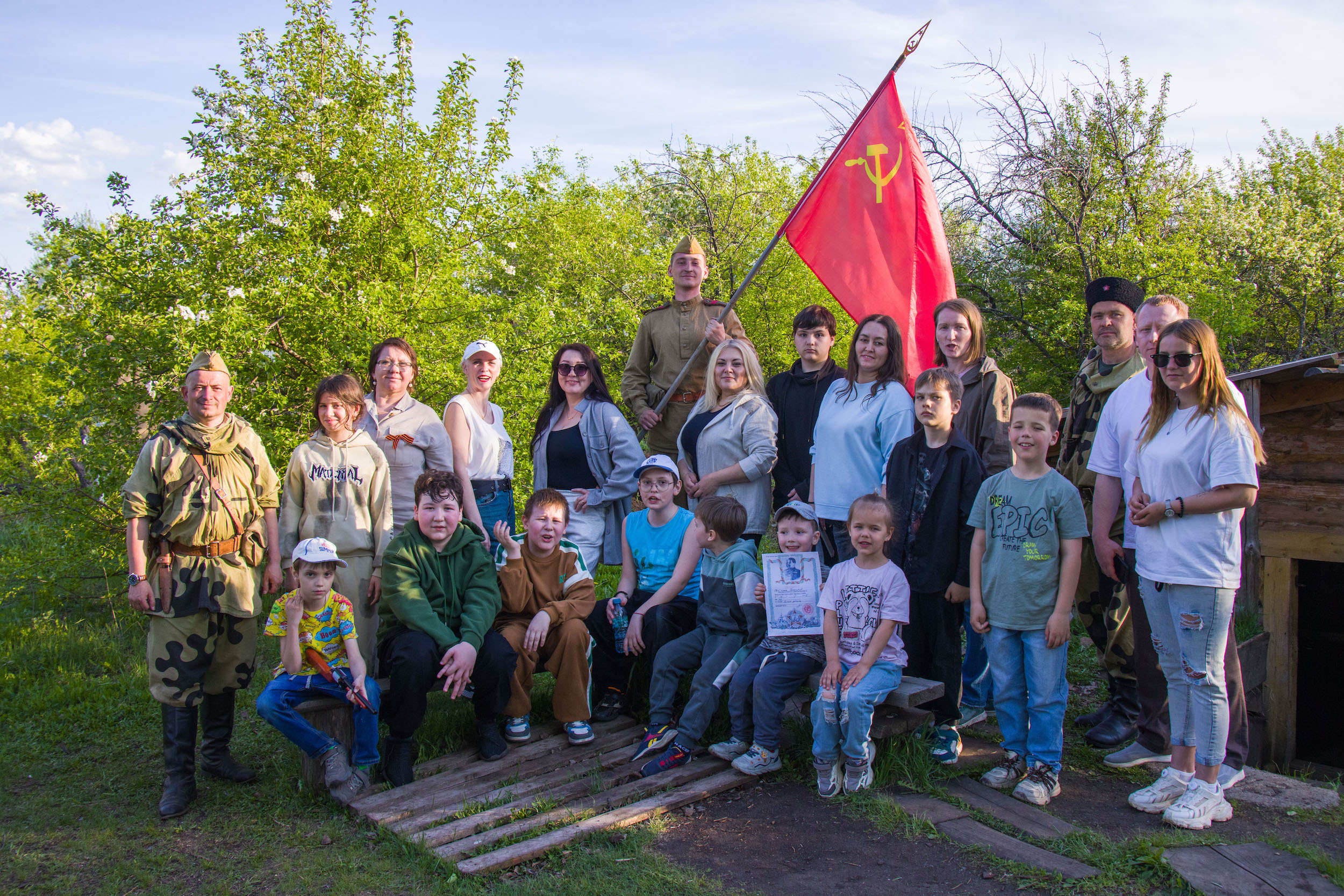 Один день на линии фронта: челябинские дети ветеранов СВО победили в первом бою