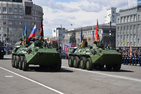 В Челябинске на День Победы начнут перекрывать дороги с 9.00