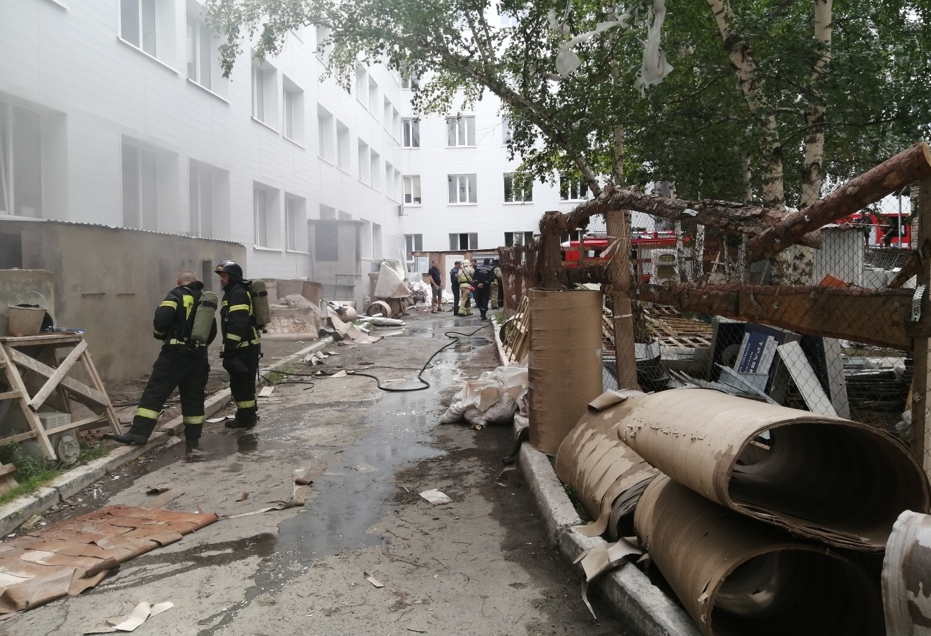 Пожар в больнице Челябинска мог произойти из-за ремонта