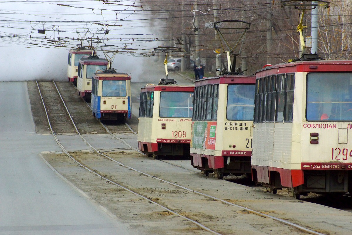 В Челябинске открыли движение трамваев из центра на северо-запад*1