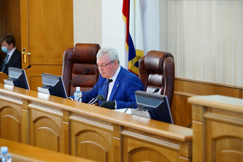 Владимир Мякуш возглавил Заксобрание Челябинской области