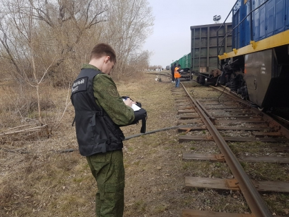 В Челябинской области подсчитывают ущерб от схода железнодорожного вагона