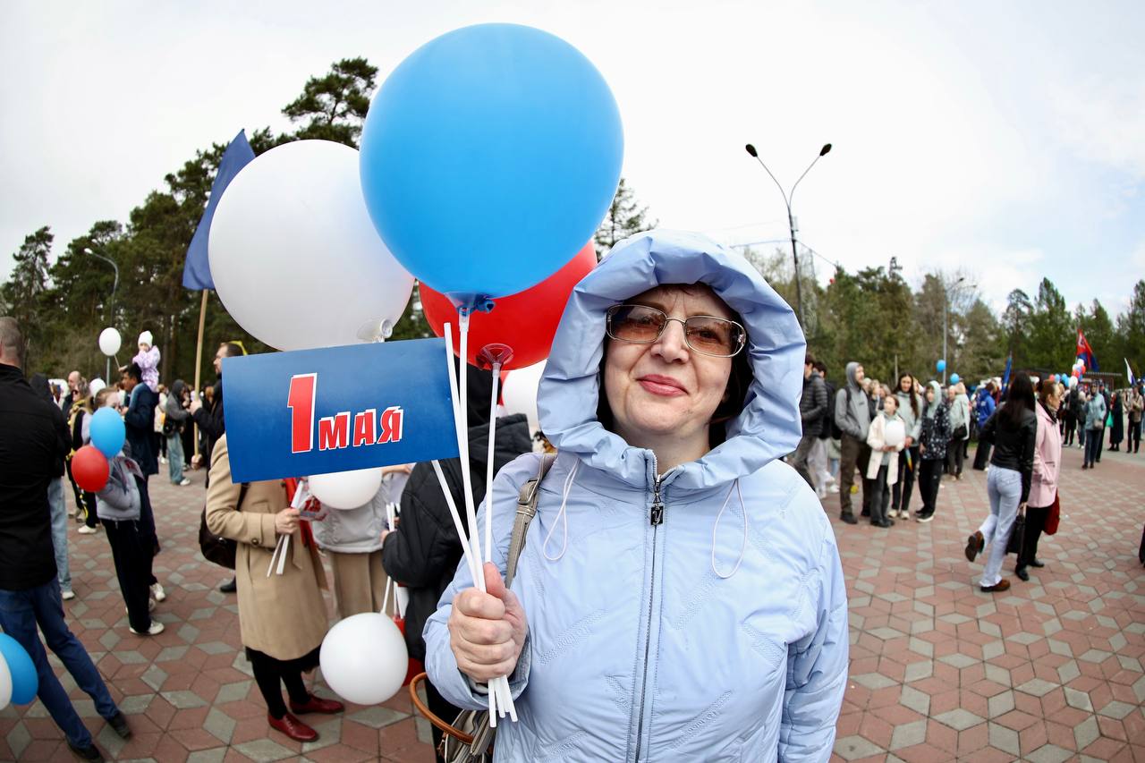 В Челябинске прошел масштабный Первомайский митинг-концерт