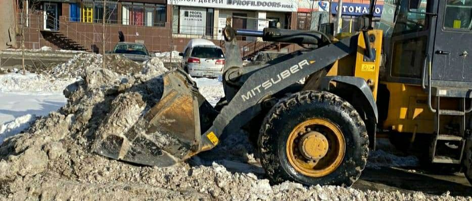 Свыше пяти тонн снега убрали из Челябинска за ночь