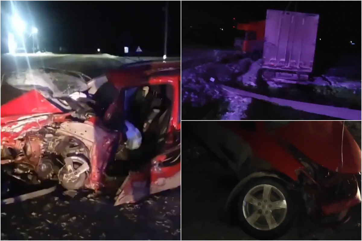 Две девочки погибли в ДТП на трассе под Челябинском*