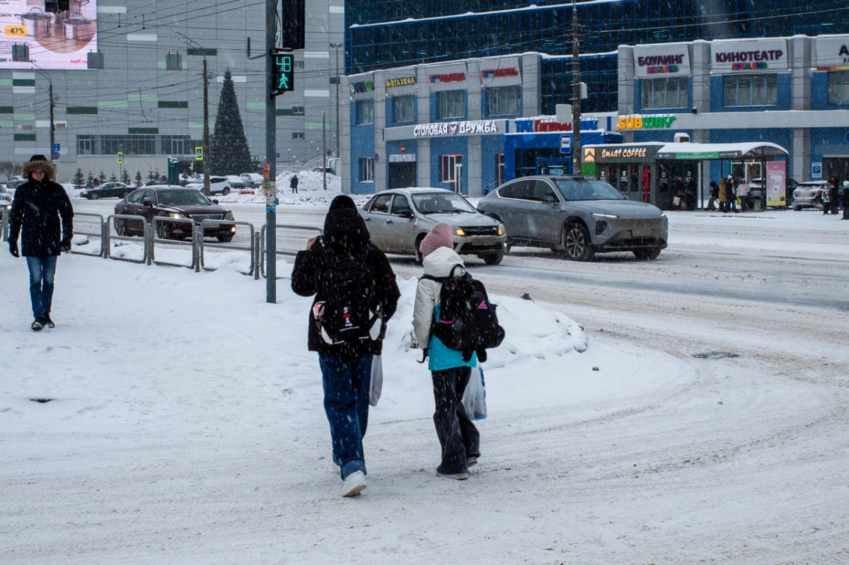 В Челябинске 24 января отменили занятия для всех школьников из-за морозов*