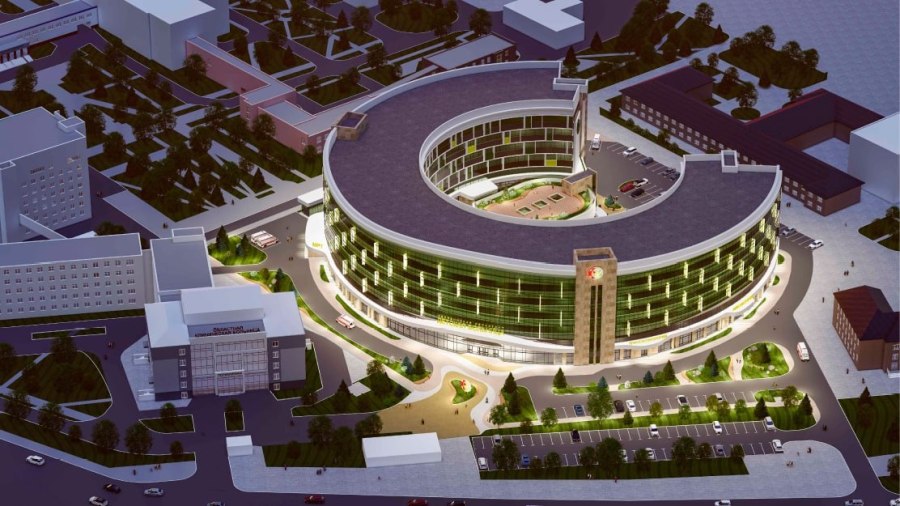 Каким будет новый хирургический корпус детской больницы в Челябинске