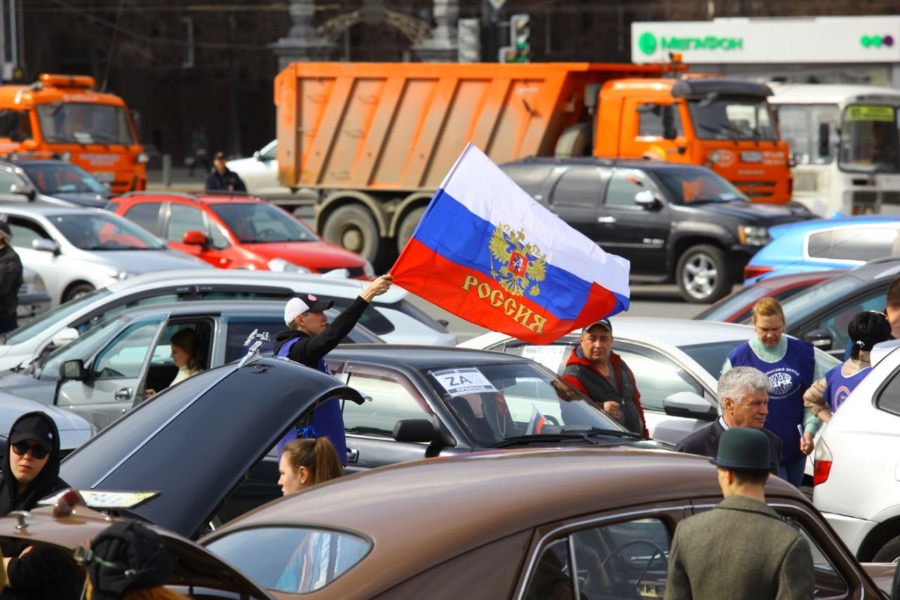 В Варненском районе прошел автопробег в поддержку бойцов СВО*1