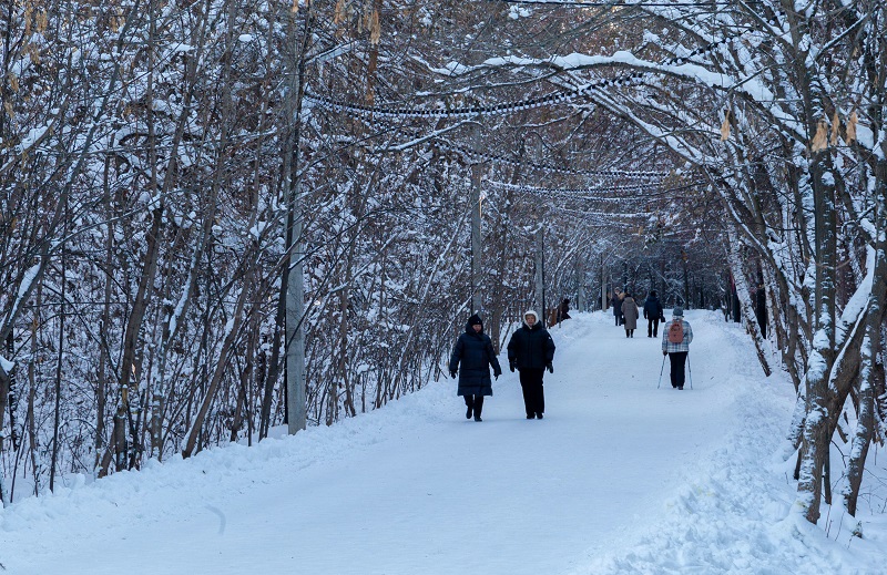 Тридцатиградусные морозы продержатся в Челябинской области все выходные