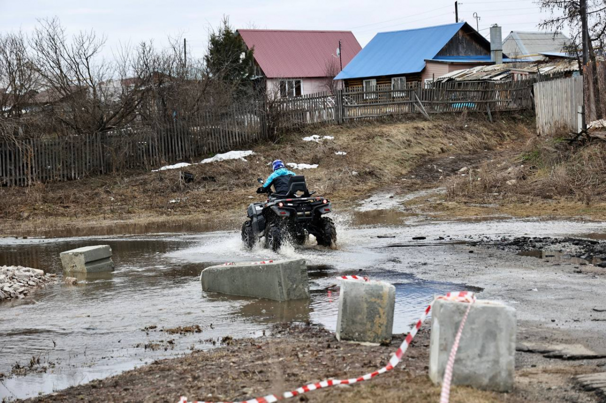 Половодье пришло в Челябинскую область раньше обычного*1