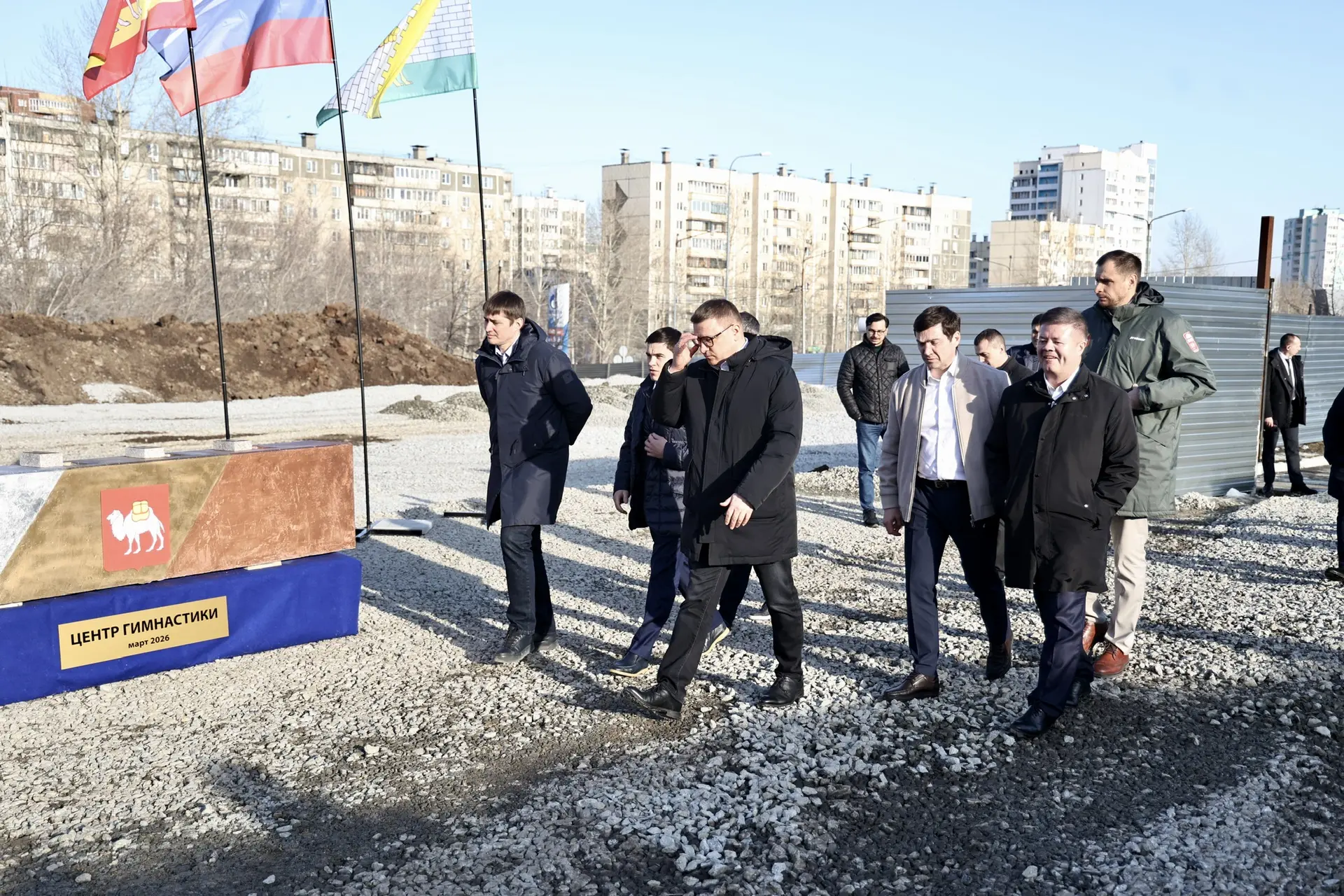 В Челябинске начали строить дворец гимнастики с 15-метровыми потолками