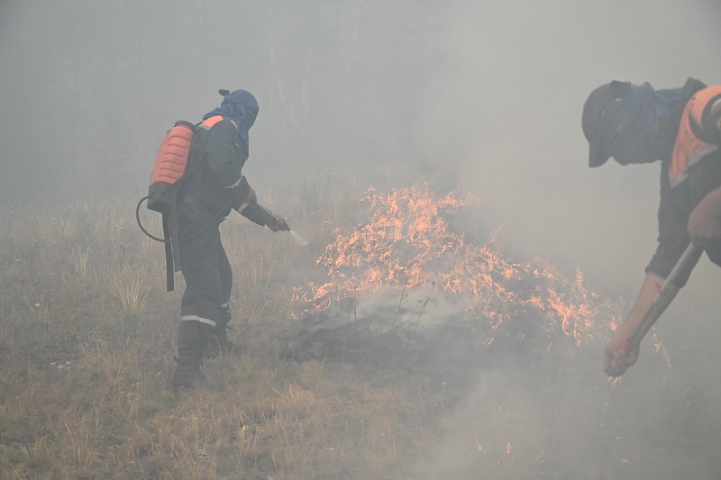 В Челябинской области отменили режим ЧС, введенный из-за пожаров*1