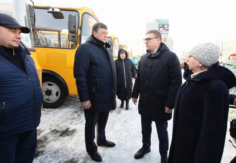Муниципалитеты Челябинской области получили новые школьные автобусы