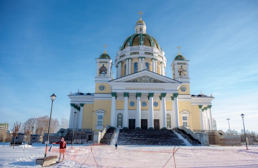 Строящийся кафедральный собор в Челябинске получил новый адрес*1