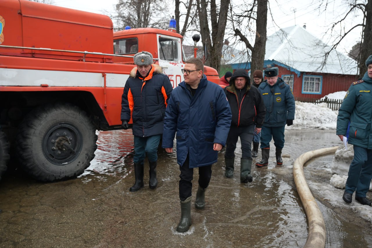 Алексей Текслер лично проверил ликвидацию последствий паводка в Аше