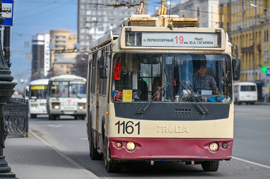 На выходных закроют движение троллейбусов в центре Челябинска