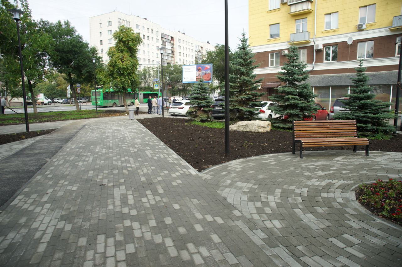 Новые прогулочные бульвары появились в центре Челябинска