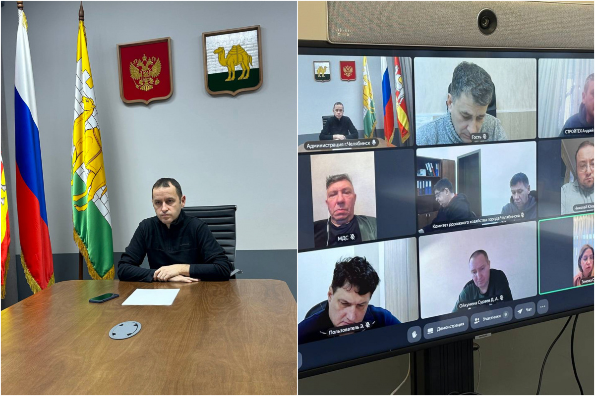 На борьбу со снегом в Челябинске брошено 340 машин и 700 рабочих*