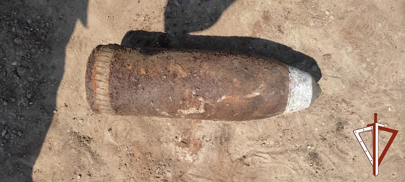 Под Челябинском нашли неразорвавшийся снаряд времен Гражданской войны