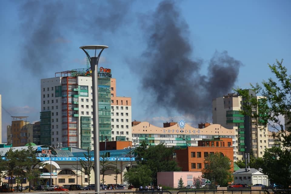 За неделю пожарные потушили 444 возгорания тополиного пуха в Челябинской области*1