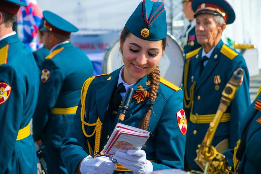 Масштабный фестиваль военных оркестров прошел в Челябинске*1