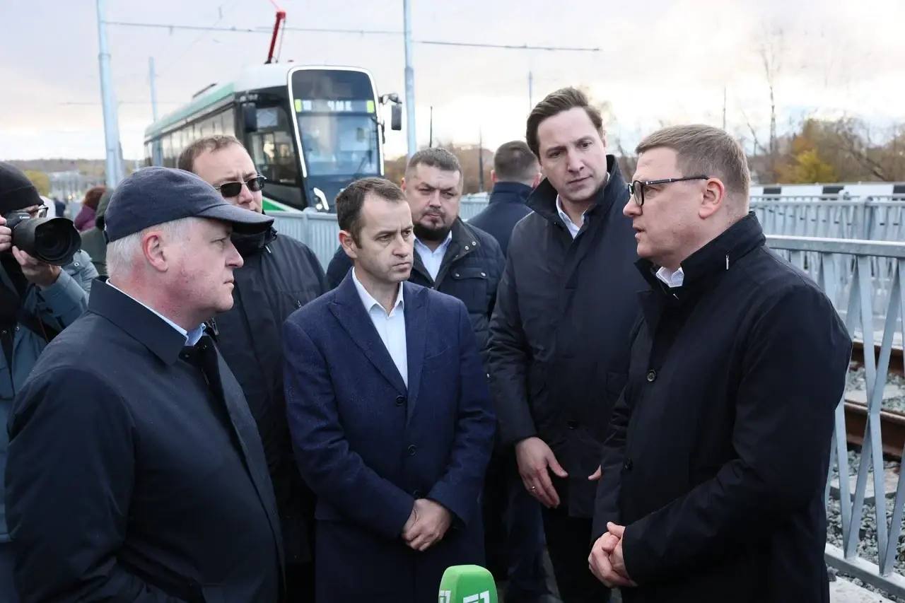 Мост на Черкасской в Челябинске открыли на девять месяцев раньше срока