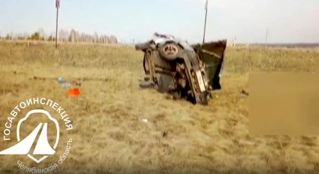 В Челябинской области бесправник на скорости съехал в кювет и погиб