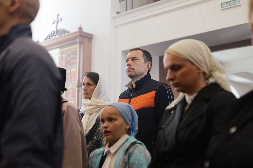 Депутат парламента Челябинской области принял участие в освящении храма в посёлке Томинский*1