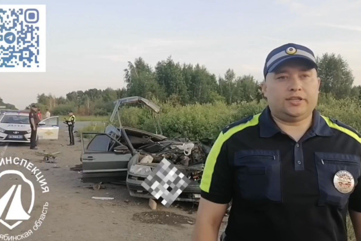 17-летний подросток погиб в столкновении двух ВАЗов в Копейске*