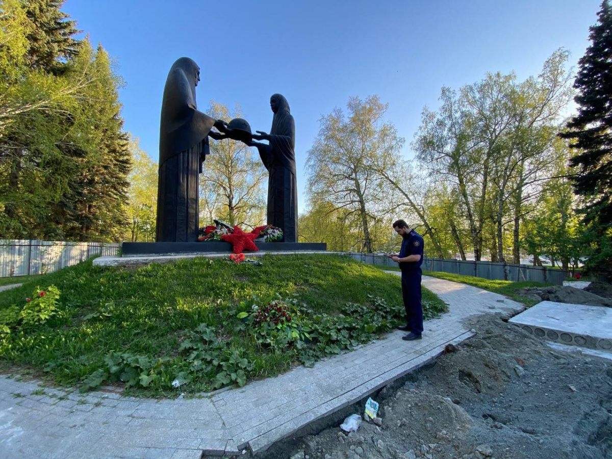 Неполная реставрация мемориала ВОВ в Челябинске вылилась в уголовное дело*