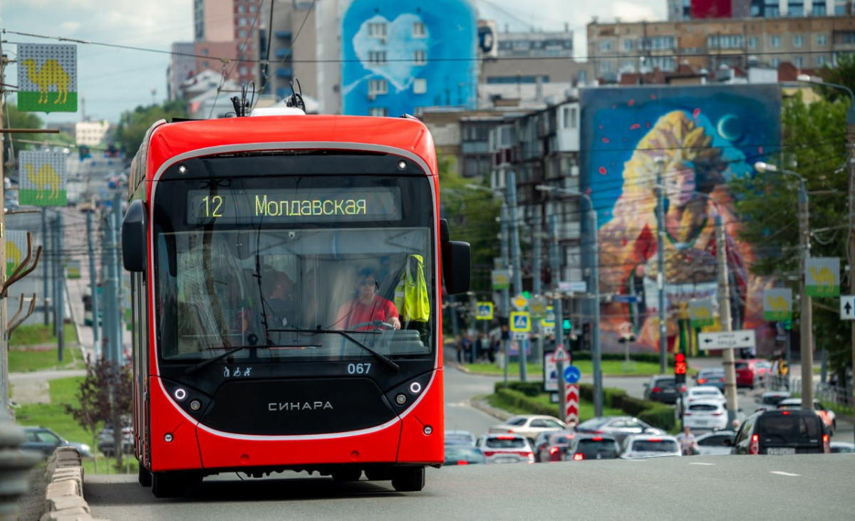 В Челябинске удлинили маршрут троллейбуса №12*